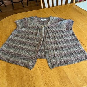 Women’s sweater vest.